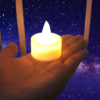 X Pulse Acrylic Led Tea Light Candle For Home Decoration 48 Piece, Yellow, - Image 3