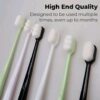 MAPPERZ Extra Soft Toothbrush For Sensitive Gums, Nano Ultra Soft Toothbrush for Extra Protection Gum Care for Kids & Adults Random Color - Pack Of 10 - Image 4