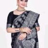 Tradional Partywear Banarasi Silk Saree with Blouse - Image 2