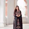 Heavy Faux Georgette With Heavy Embroidery Work With Riyal Miroor Hand Work - Image 2